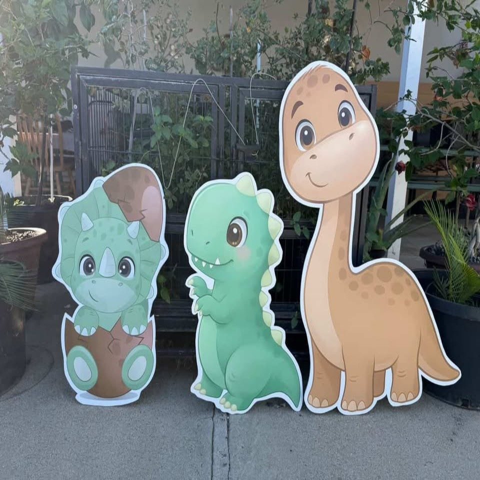 Dinosaur Cutout Set