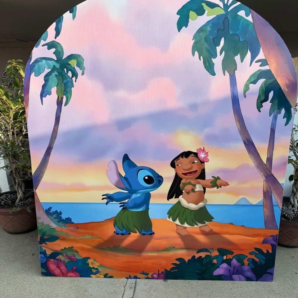 Lilo and Stitch Backdrop