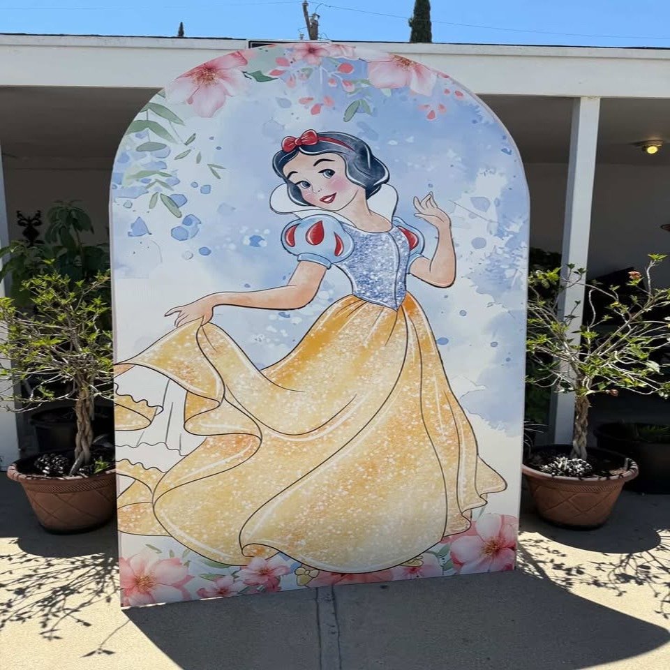 Snow White Backdrop