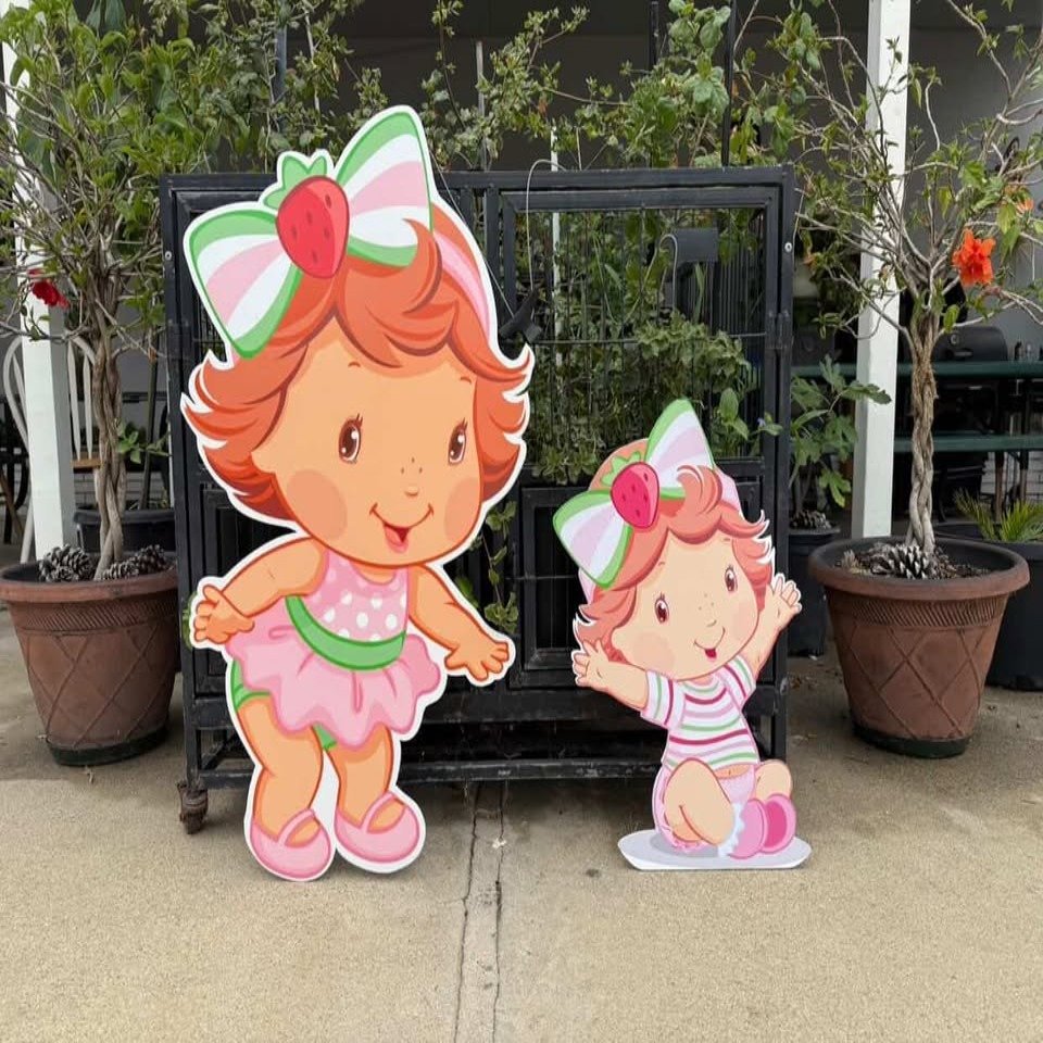 Strawberry Shortcake Baby Cutouts